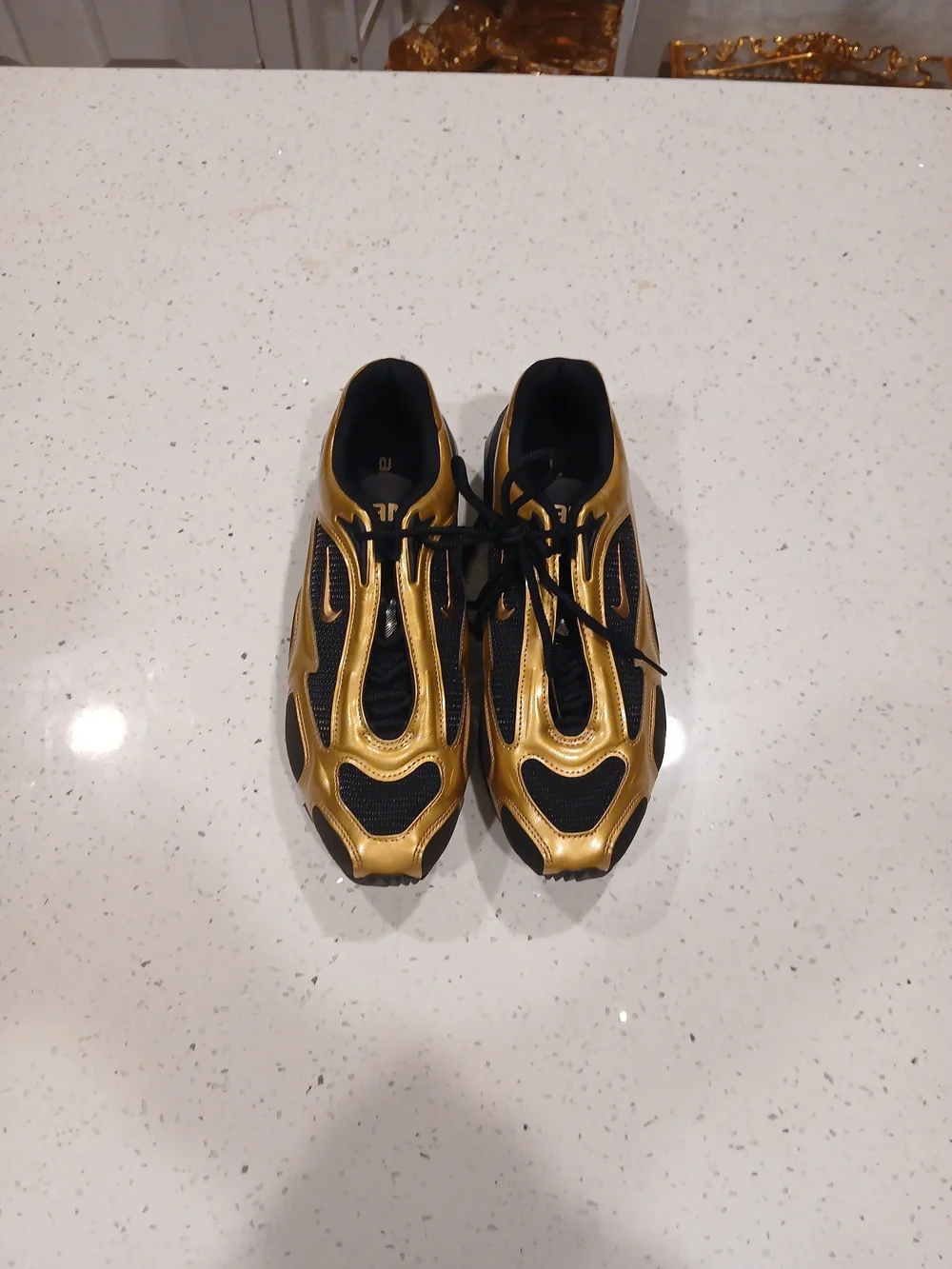 Size 9.5 - Nike Air Max Muse Metallic Gold Black W